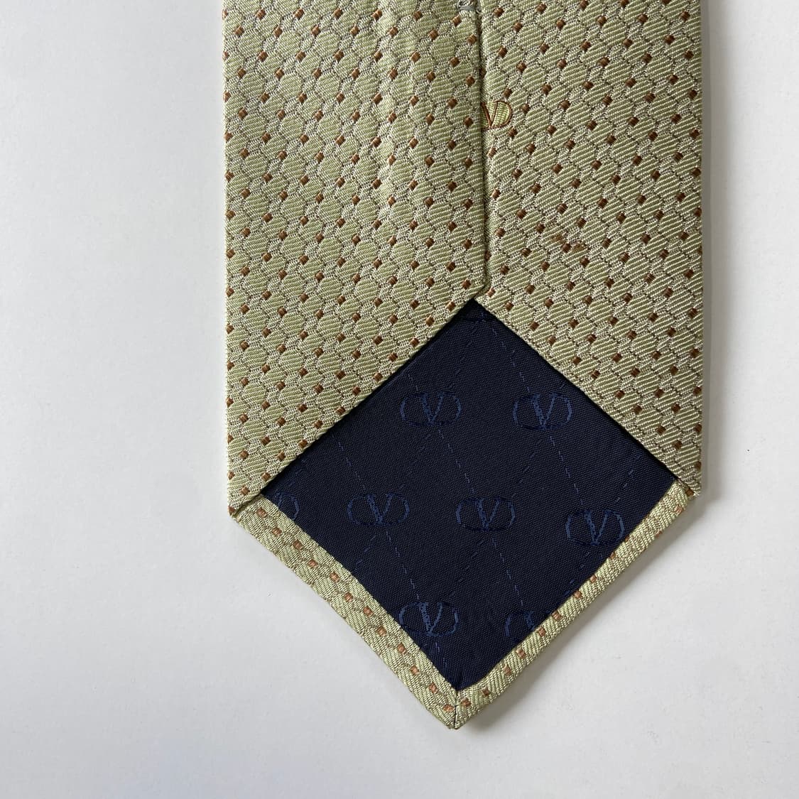 발렌티노(Valentino Garavani) 심플로고 정품 명품넥타이 상품이미지7