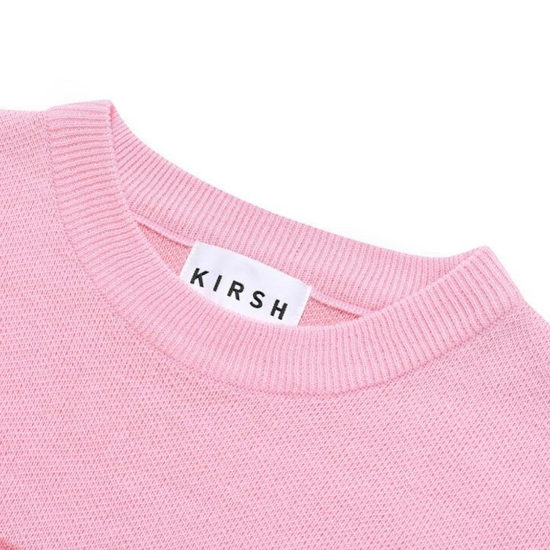 CHERRY TONE ON TONE ROUND NECK KNIT 상품이미지3