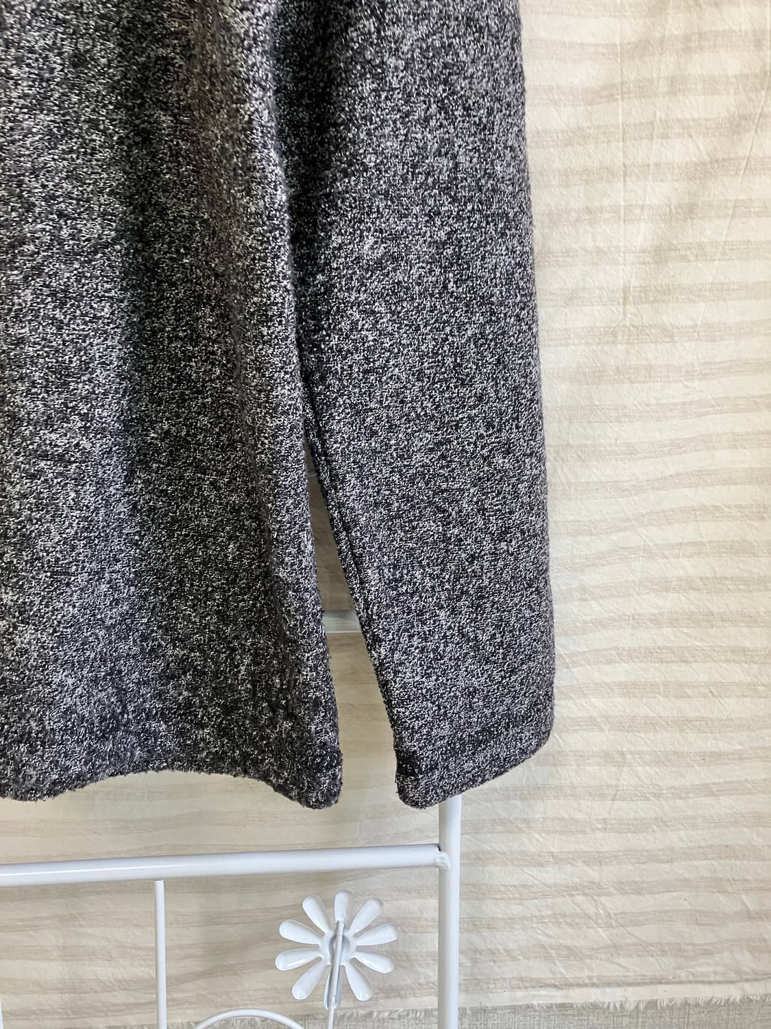 빈티지 차콜 후리스 집업 y2k 스트릿 갸루 펑키 일본빈티지508  상품이미지4