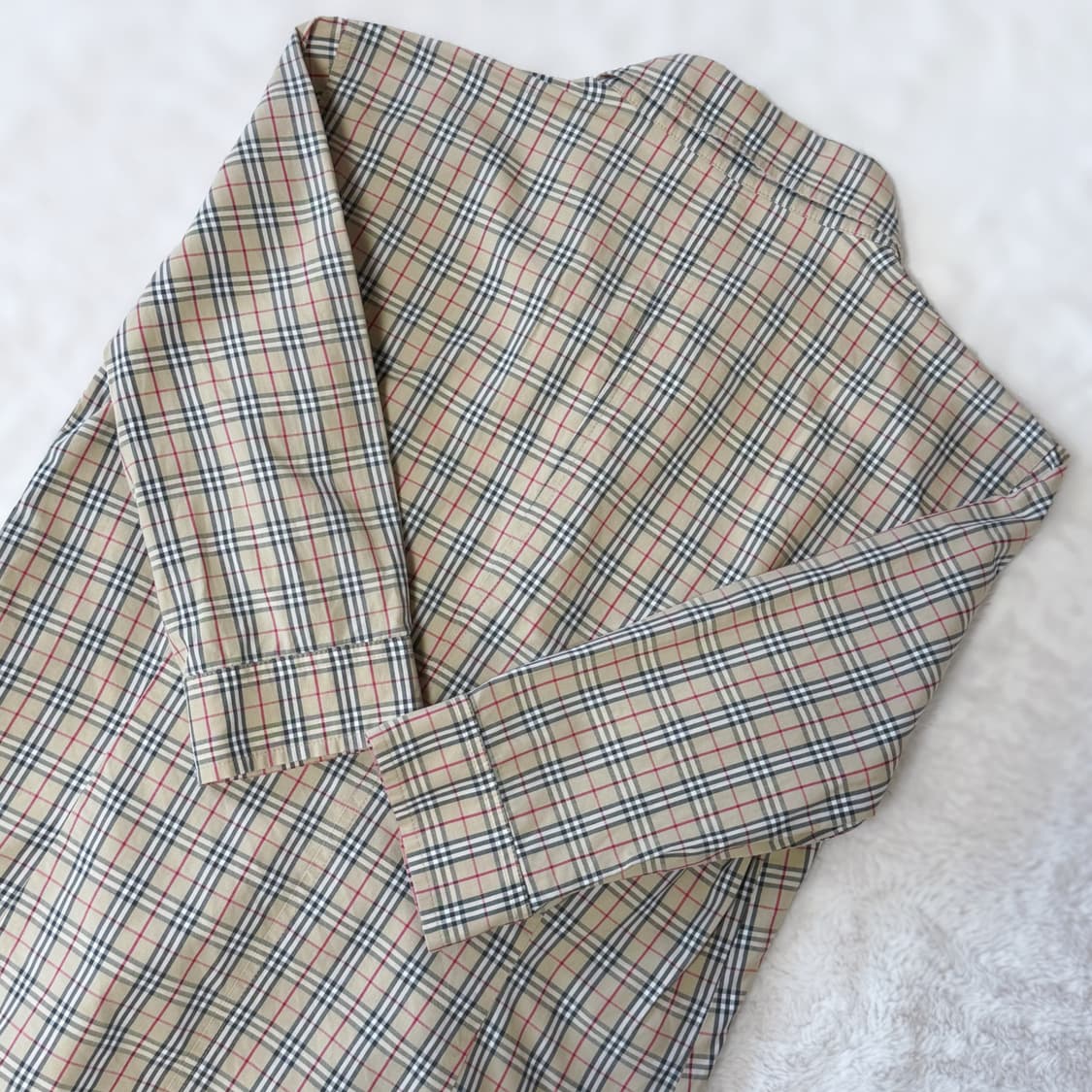 Burberry 버버리 블루라벨 모리걸 노바체크 셔츠 ≽^•⩊•^≼ 상품이미지5