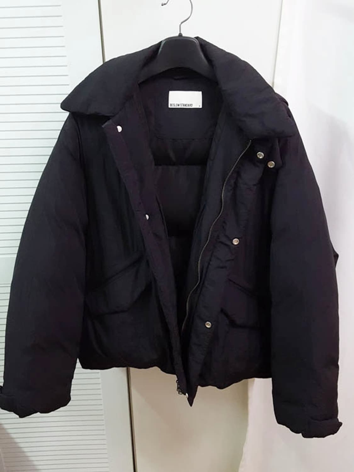 비슬로우 MK3 PUFFER 다운 패딩 블랙 105~ 상품이미지1