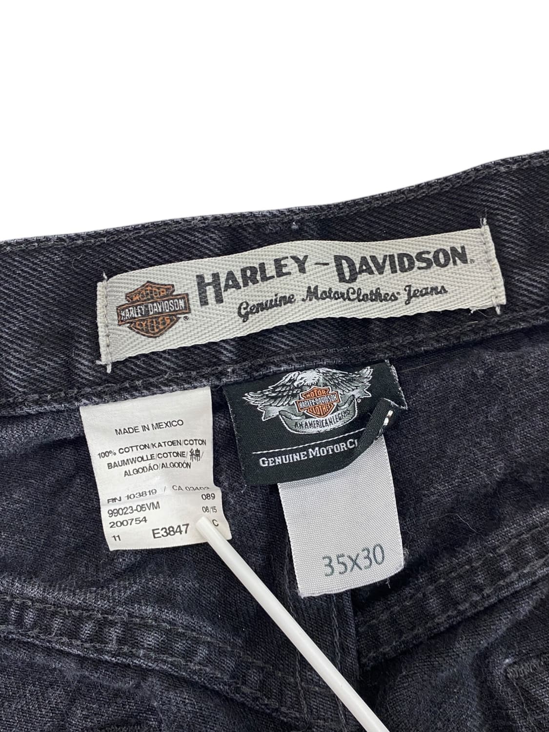 할리 데이비슨 블랙진 상품이미지9