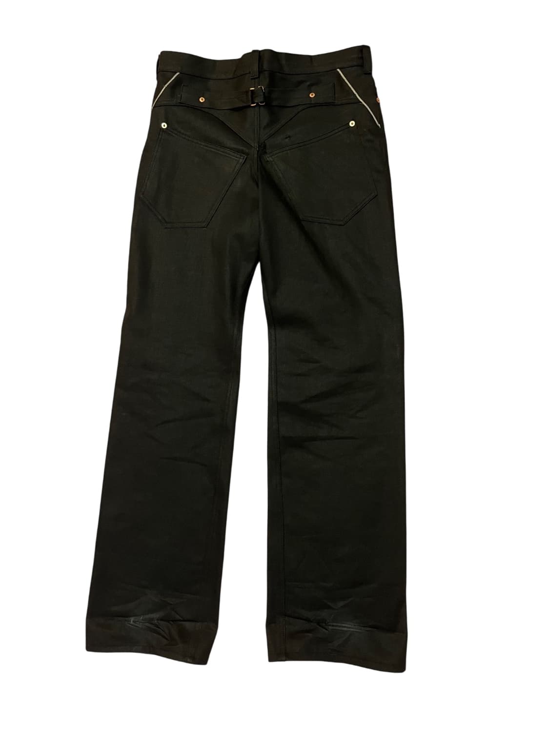 Axe selvedge denim pants (black) 상품이미지3