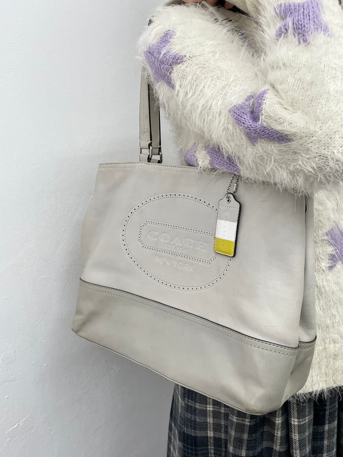 코치 로고 쇼퍼백 상품이미지4