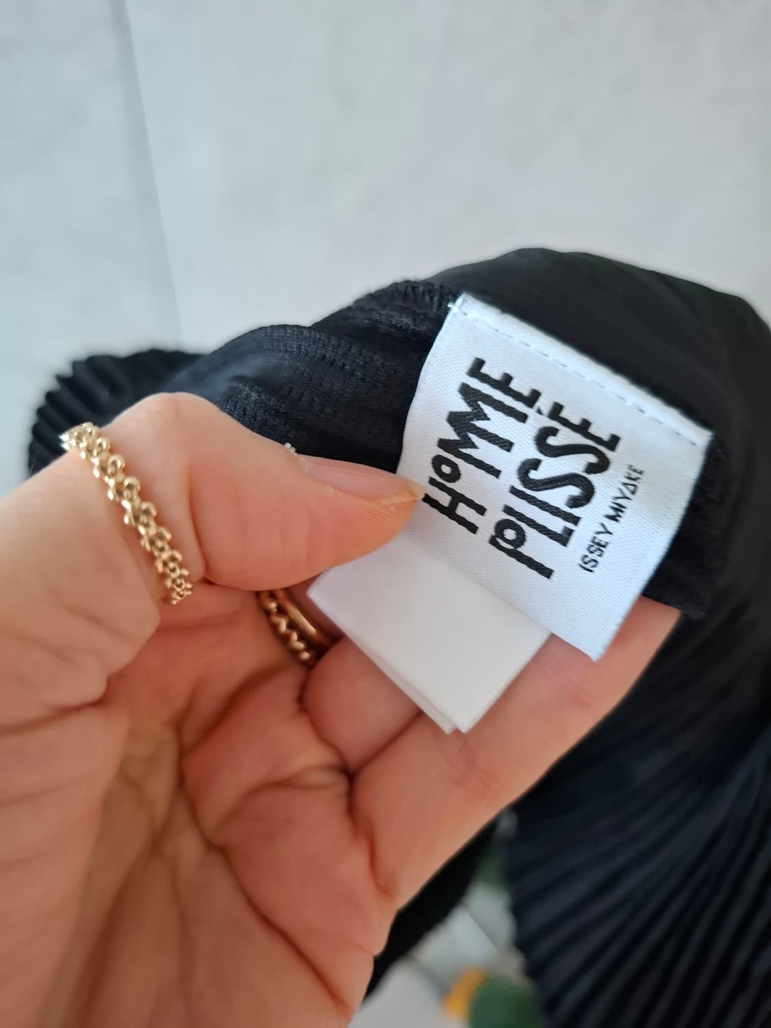 옴므플리세 베이직 팬츠 블랙 이세이미야케 플리츠플리즈 상품이미지9