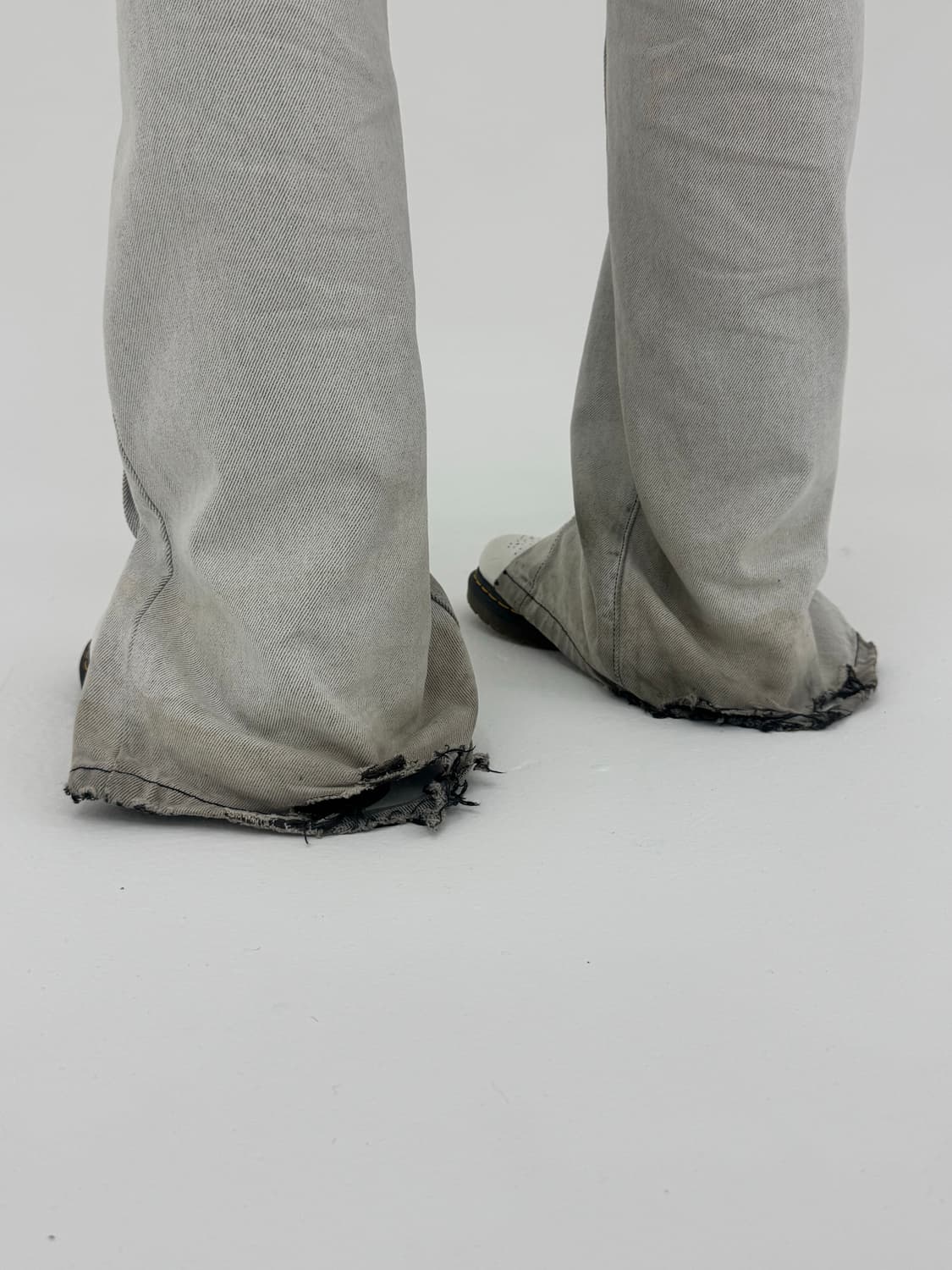 펑첸왕 사이드 버튼 데님 팬츠 상품이미지6