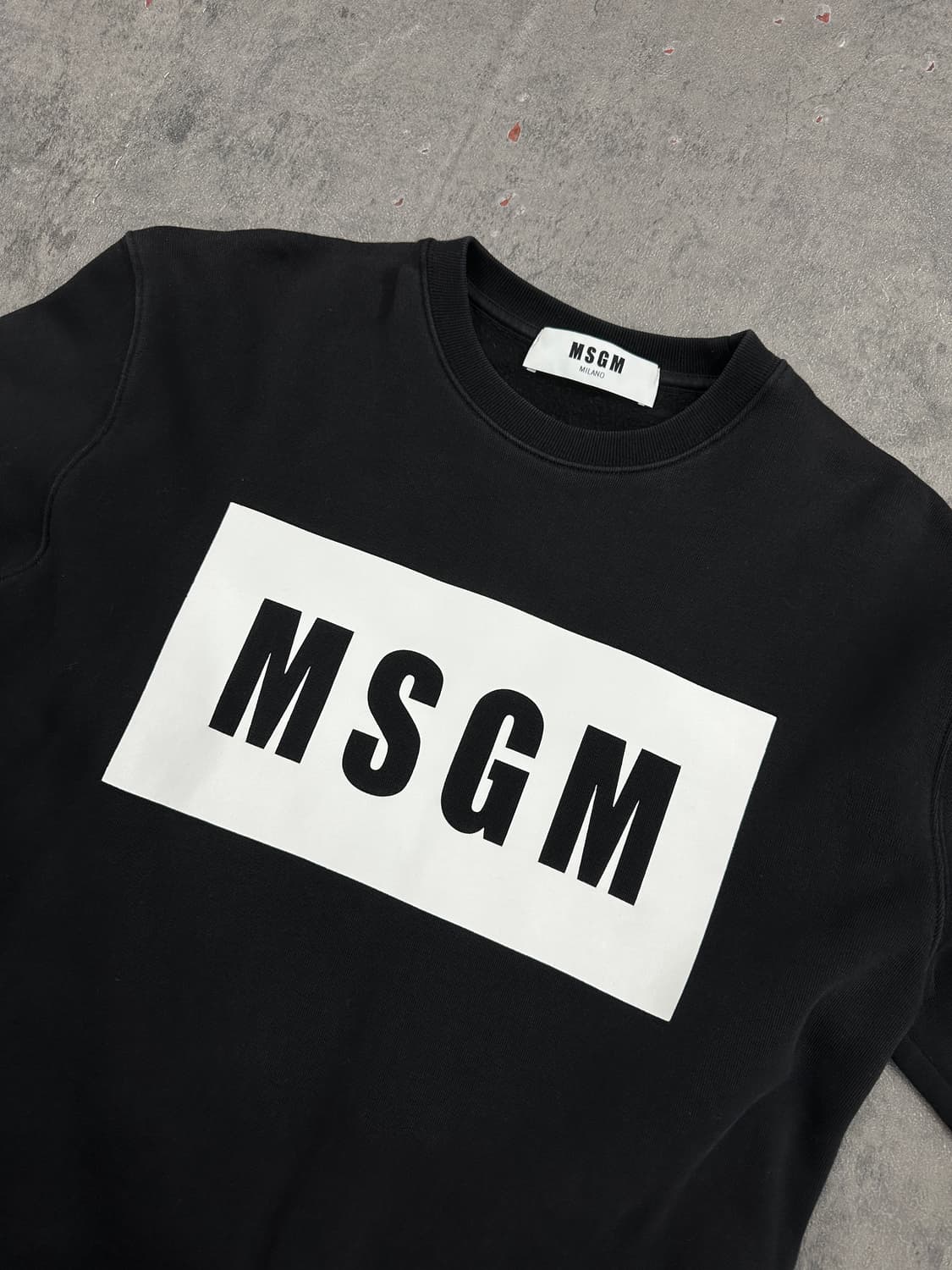 MSGM 맨투맨 국내택 M 상품이미지3