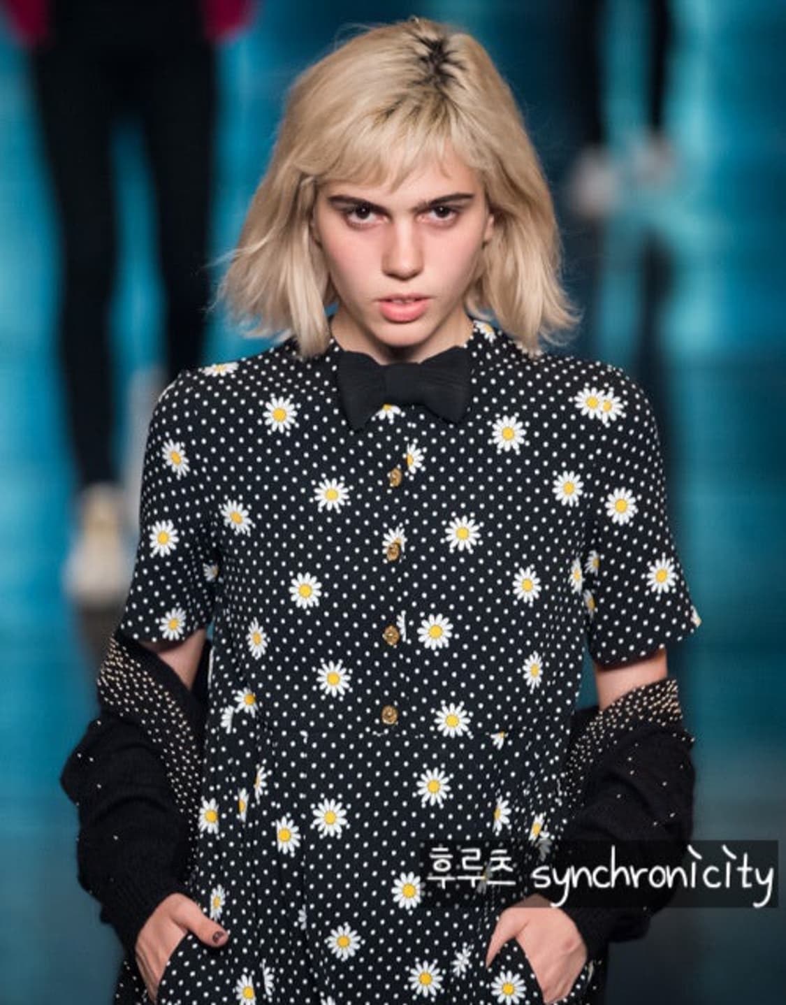 생로랑 16ss 서프시즌 데이지 원피스 36 드레스 상품이미지1