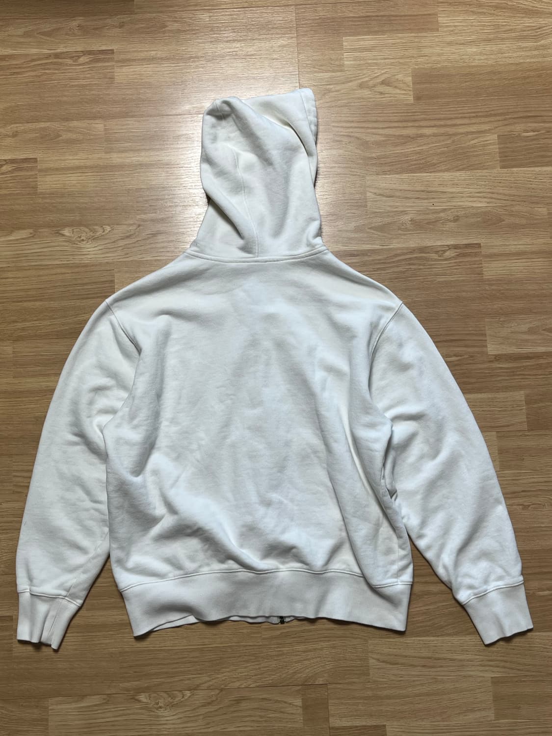 빈티지 USA 러셀 후드 집업 XL 화이트 상품이미지2