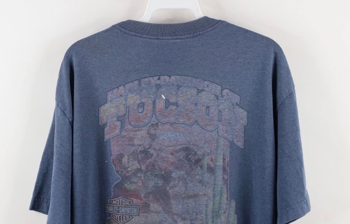 빈티지 할리데이비슨 빅로고 티셔츠 상품이미지2