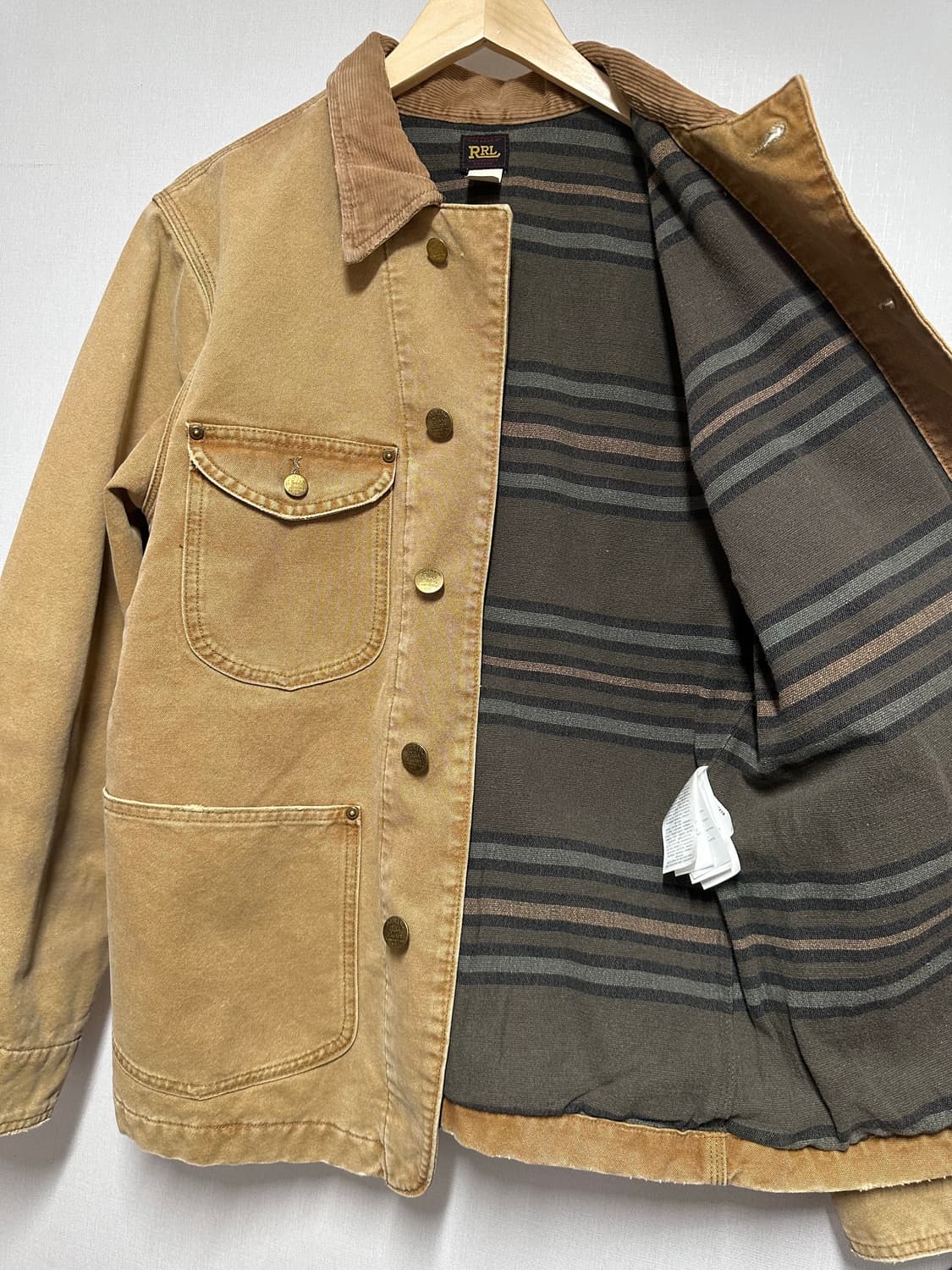 RRL 더블알엘 코듀로이 캔버스 자켓 상품이미지4