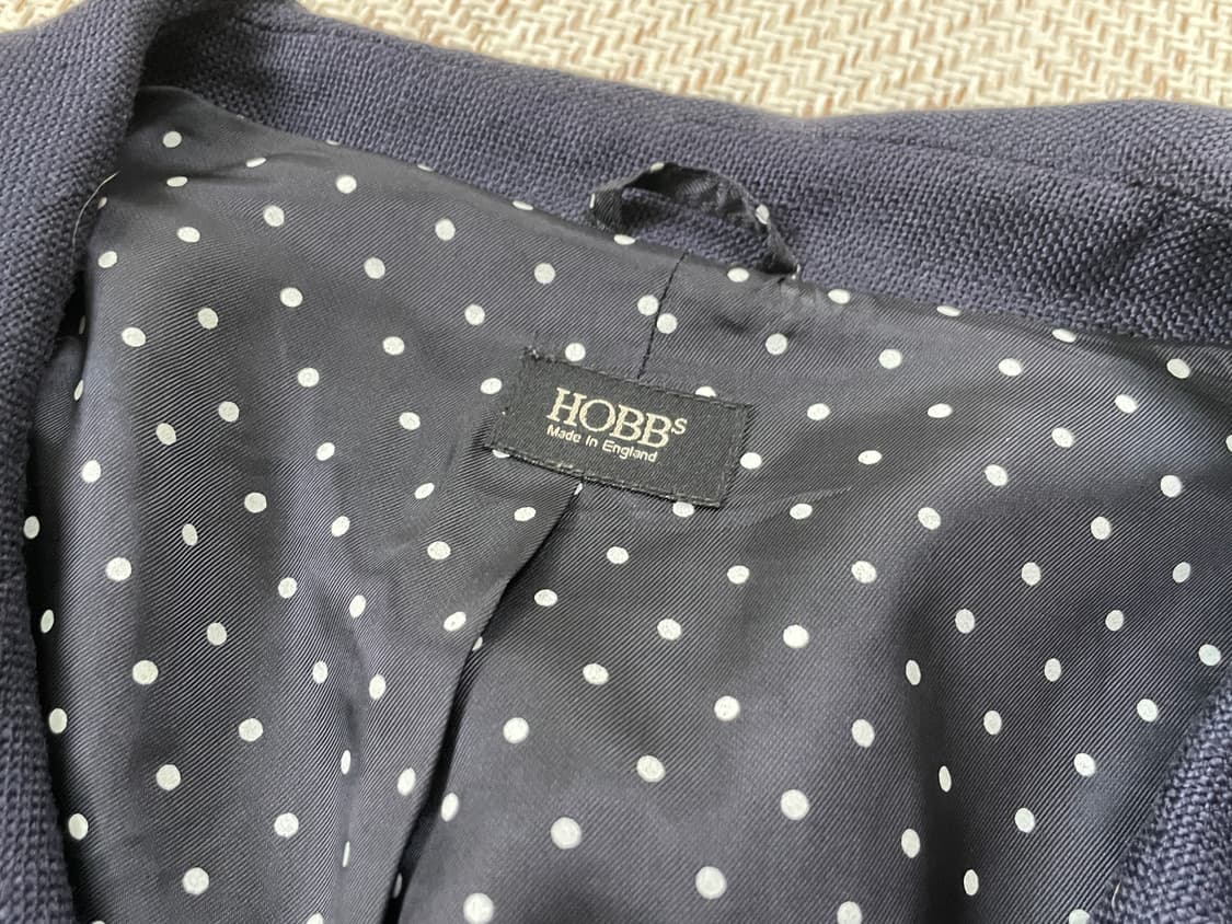 휴고보스 안감도트 네이비 자켓  J03500 상품이미지6