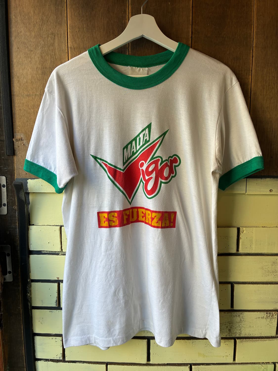 80‘s Malta Vigor Promo Ringer Tee 상품이미지1