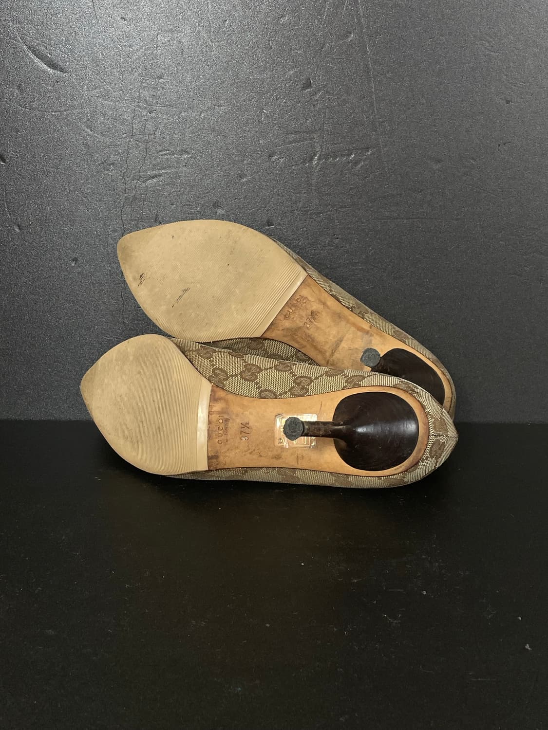 [245] GUCCI 구찌 홀스빗 펌프스 자카드 하이힐 상품이미지8