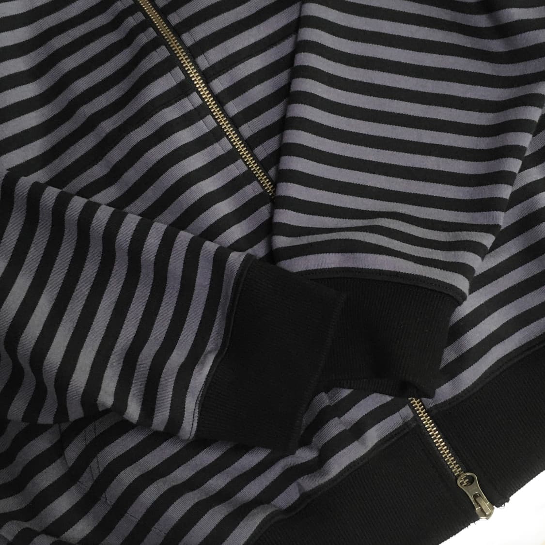 더콜디스트모먼트 TCM stripe hooded zip-up (M) 상품이미지5