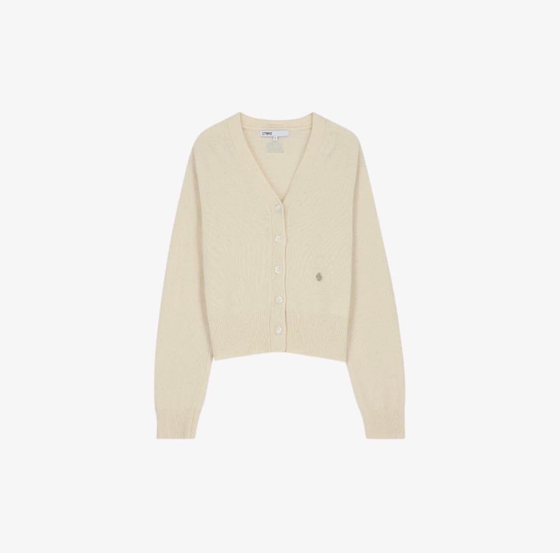 시티브리즈 울 브이넥 스카프 세트 가디건_CREAM 상품이미지4