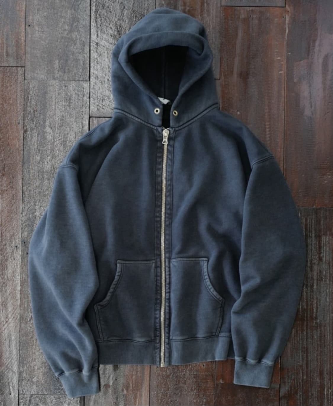 L) 블라인드파일즈 블랭크 후드집업 상품이미지1