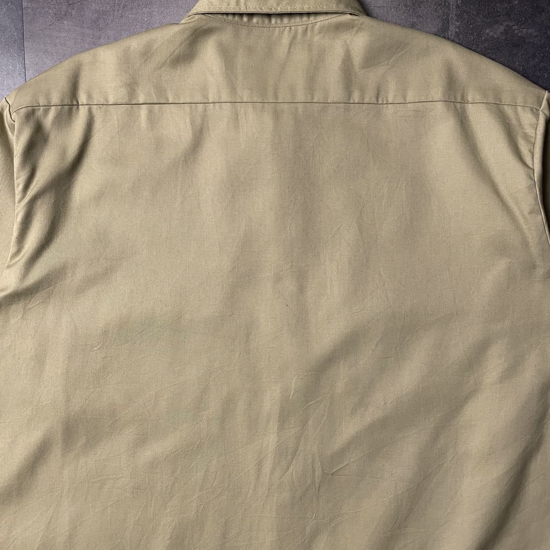 DICKIES 디키즈 빈티지 베이지 플랩포켓 워크 셔츠 A00999 상품이미지8