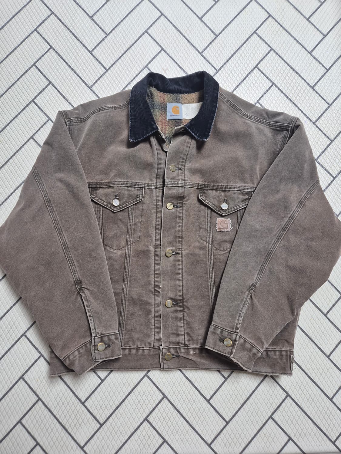 [L] 칼하트 트러커 JB0682 CHT 상품이미지1