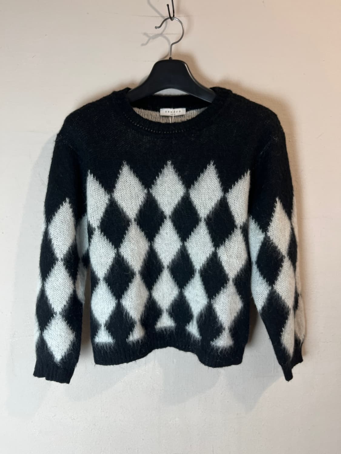 산드로 다이아몬드 스웨터 상품이미지1