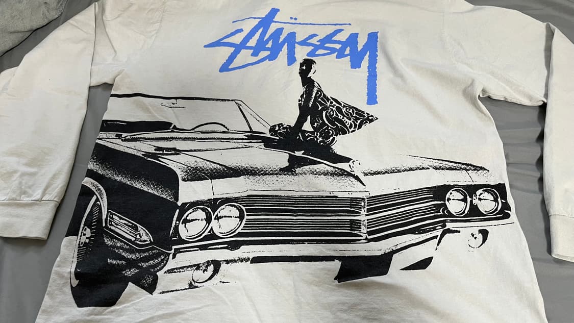 스투시 비트크레이지 롱슬리브 티셔츠 상품이미지2