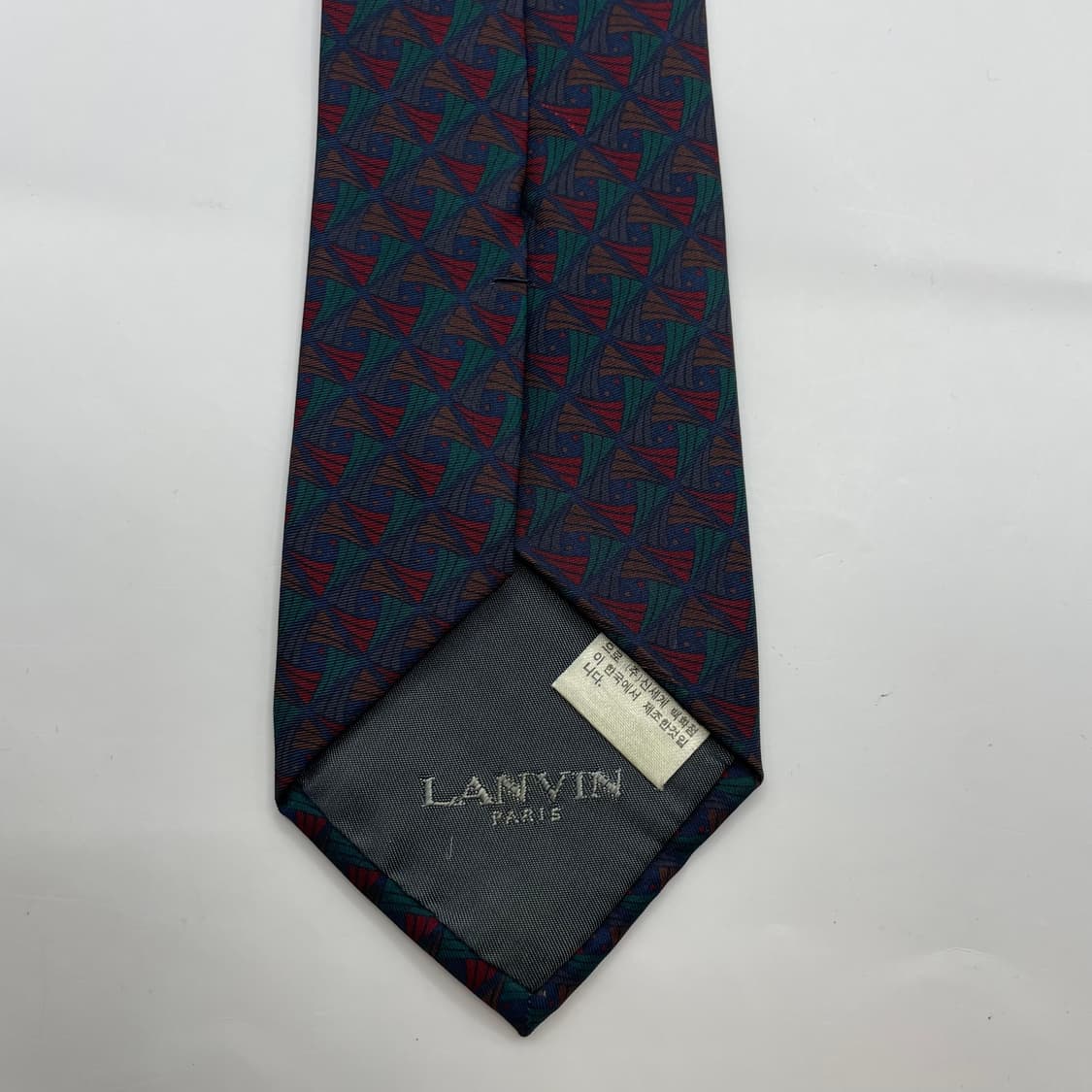 828) (LANVIN) 랑방 패턴 넥타이 상품이미지4