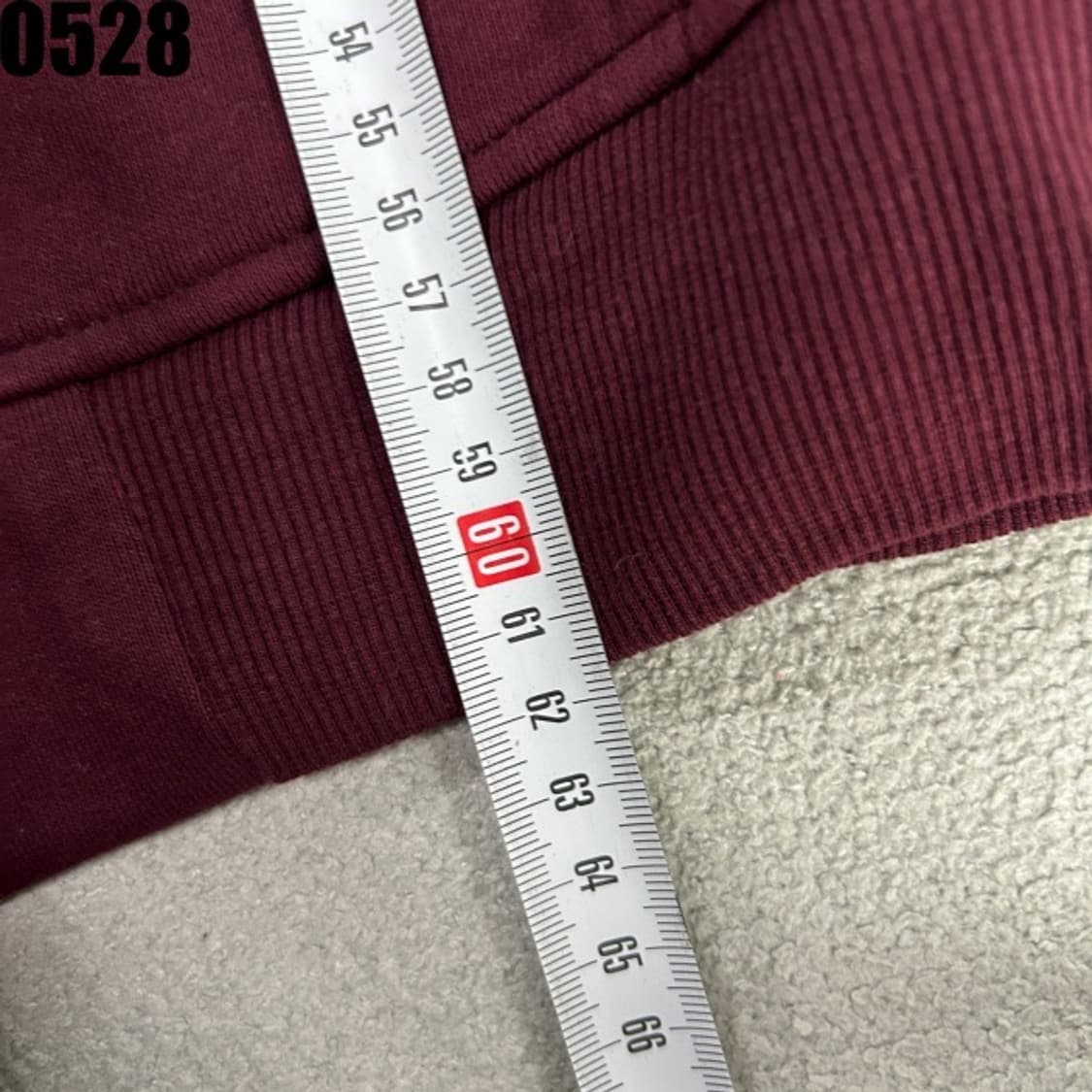 트루릴리젼 버건디 후드집업  상품이미지5