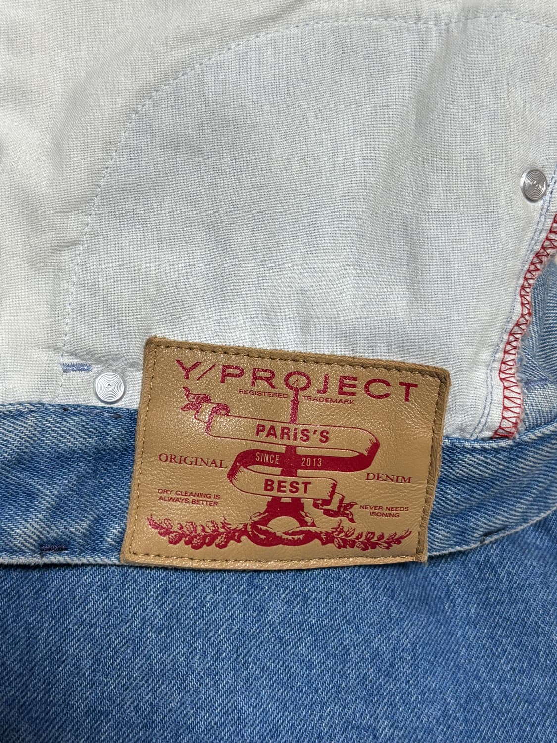 Y/PROJECT 데님 반바지 여성 S 상품이미지2