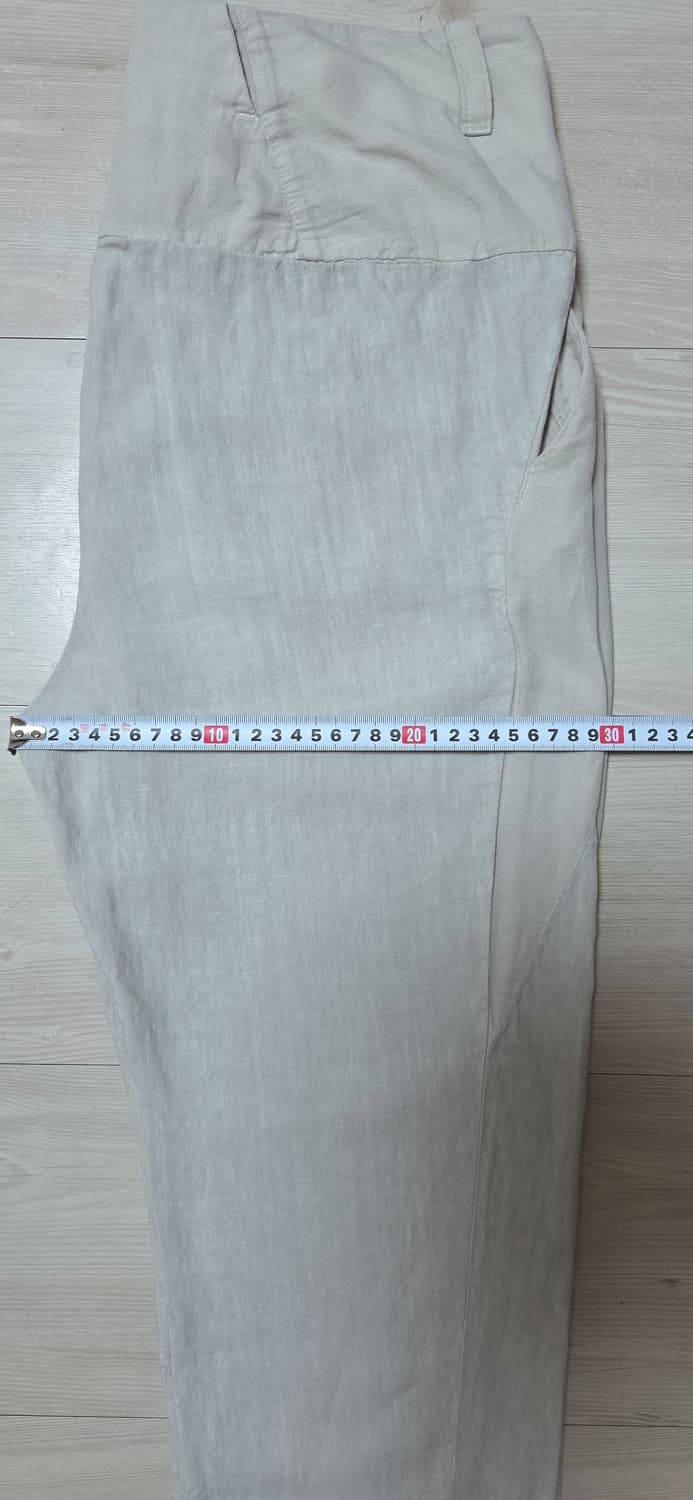 트렌짓 린넨펜츠 라이트베이지 xs(30) 상품이미지7