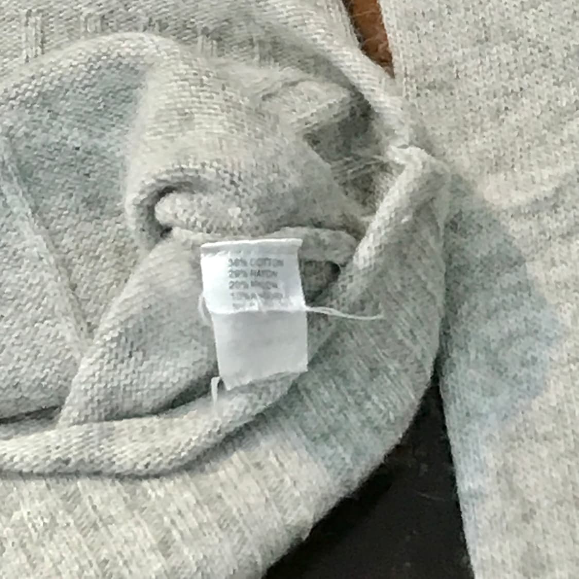 비비안 웨스트우드 앙고라 울 그레이 카라 가디건 여성 55 사이즈 상품이미지8