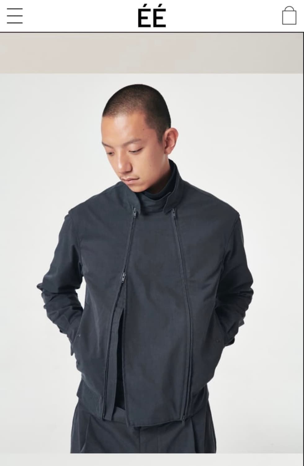 ee 누마레 헤링턴 자켓 차콜 상품이미지1