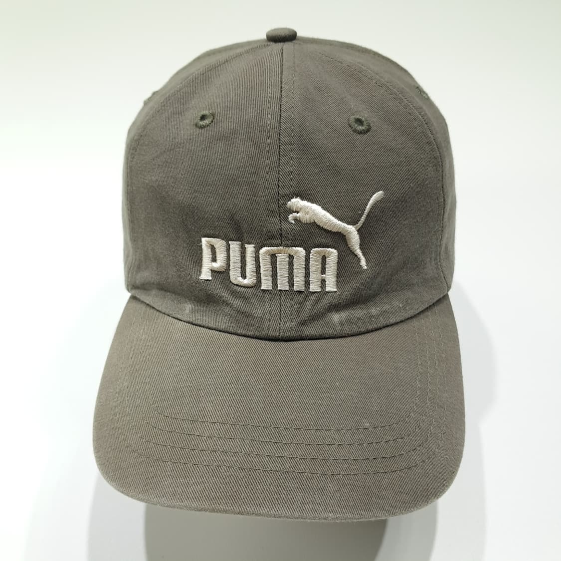 푸마 & 세븐업 필리핀판 카키 로고 자수 볼캡 P2037 상품이미지3