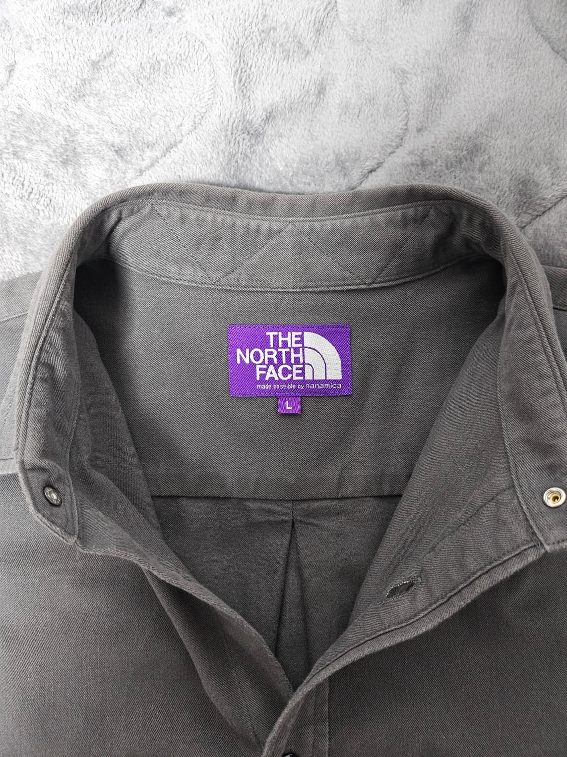 노스페이스 퍼플라벨 더블포켓 셔츠 상품이미지3