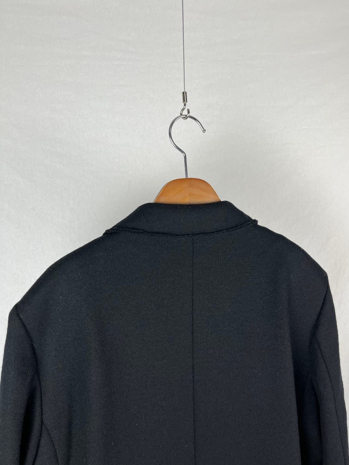 BENETTON 울 혼방 디스컷팅 더블 코트 상품이미지5