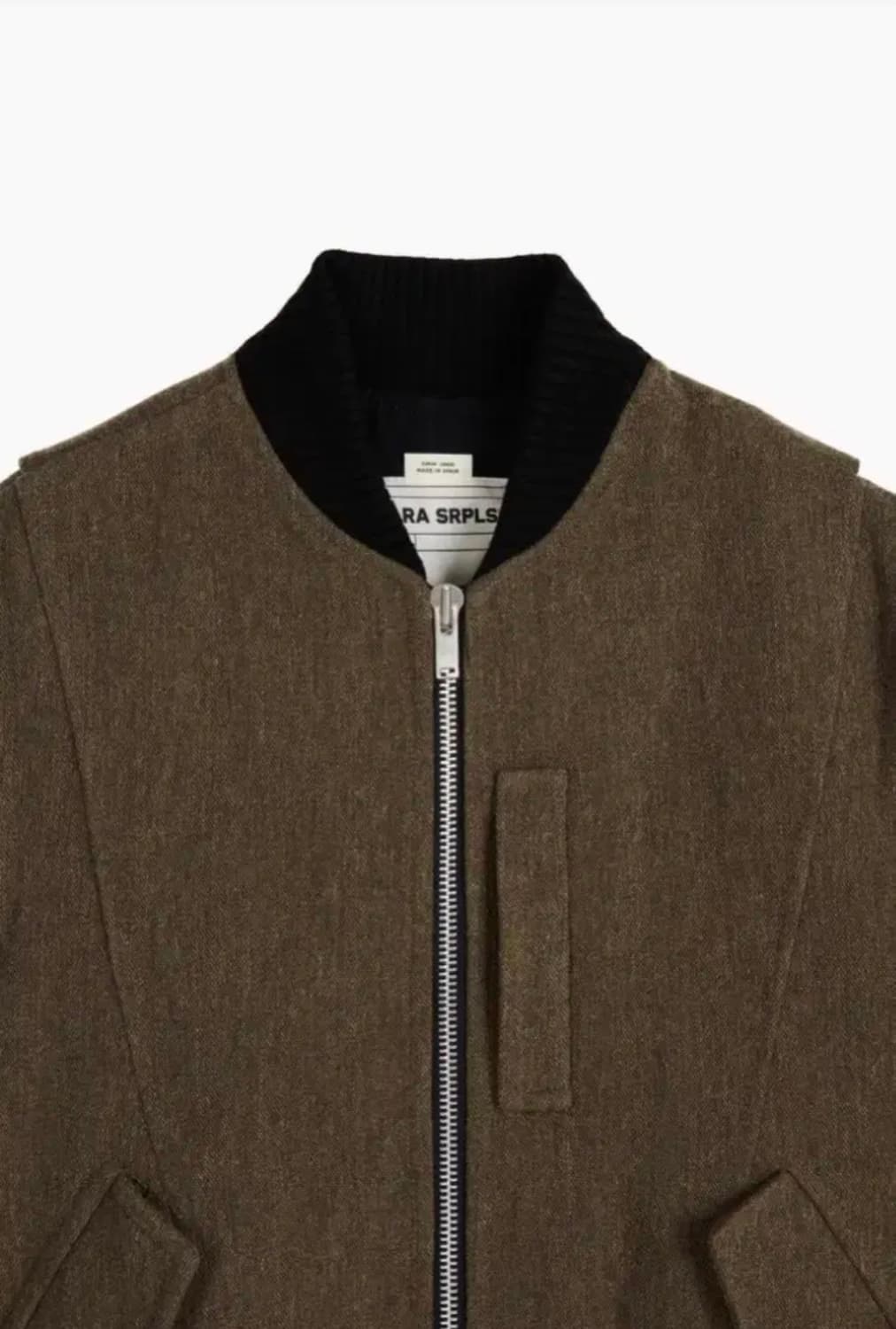 (새상품) 자라 / SRPLS 리미티드에디션 울점퍼 / S 상품이미지5