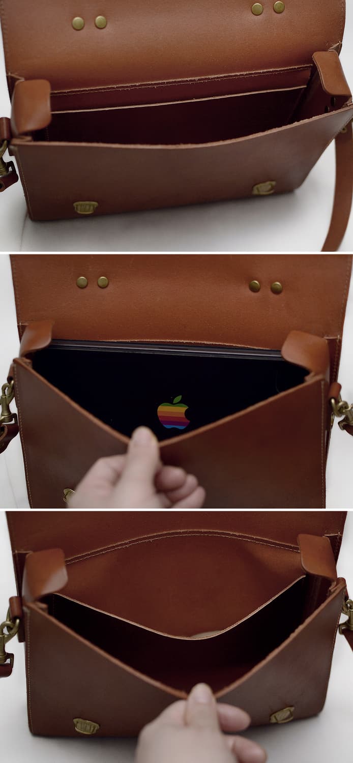 헤비츠 103 핸드메이드 베지터블 레더 타블릿 브리프 상품이미지7