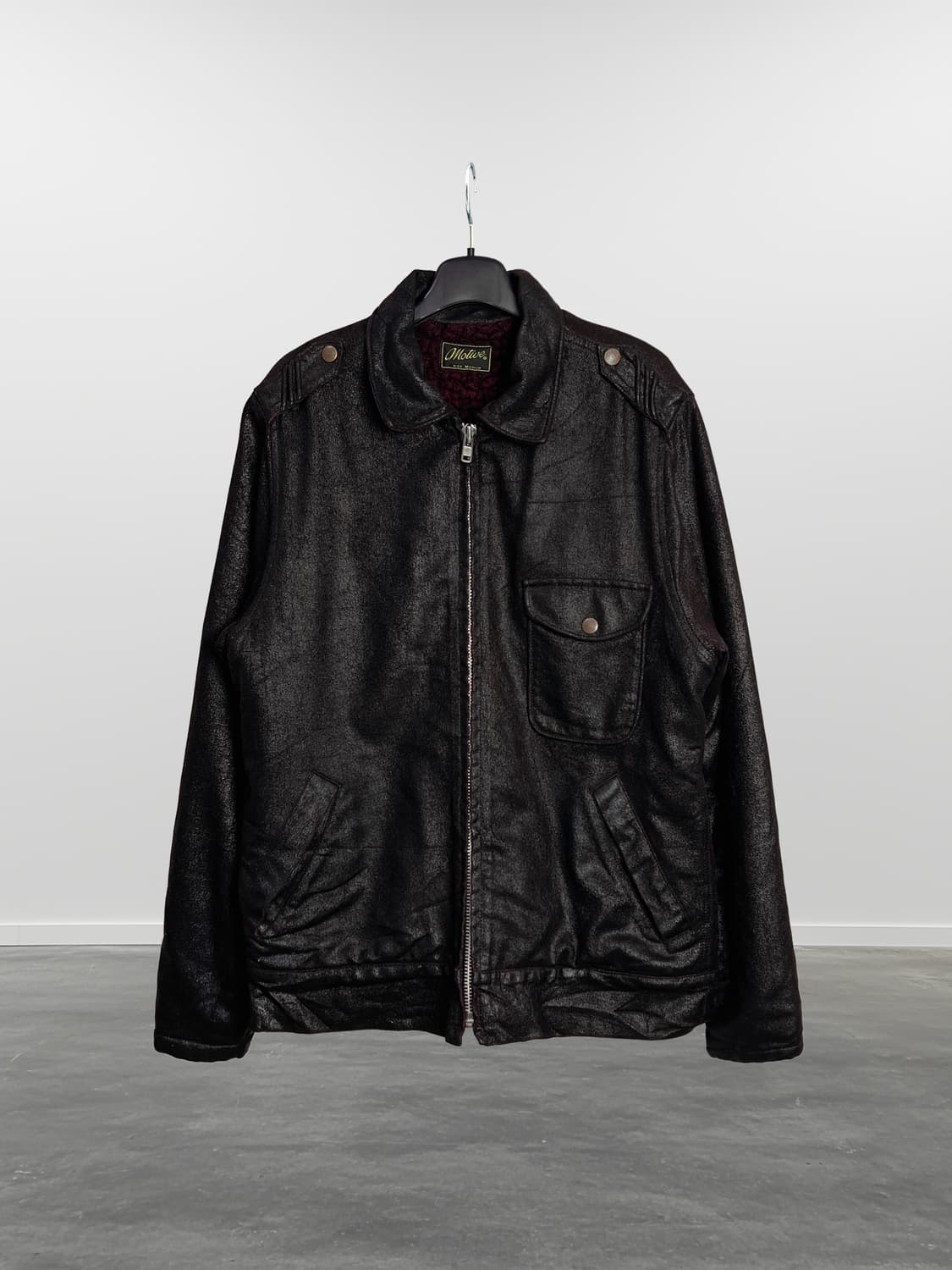 MOTIVE 크랙 집업 자켓 상품이미지1