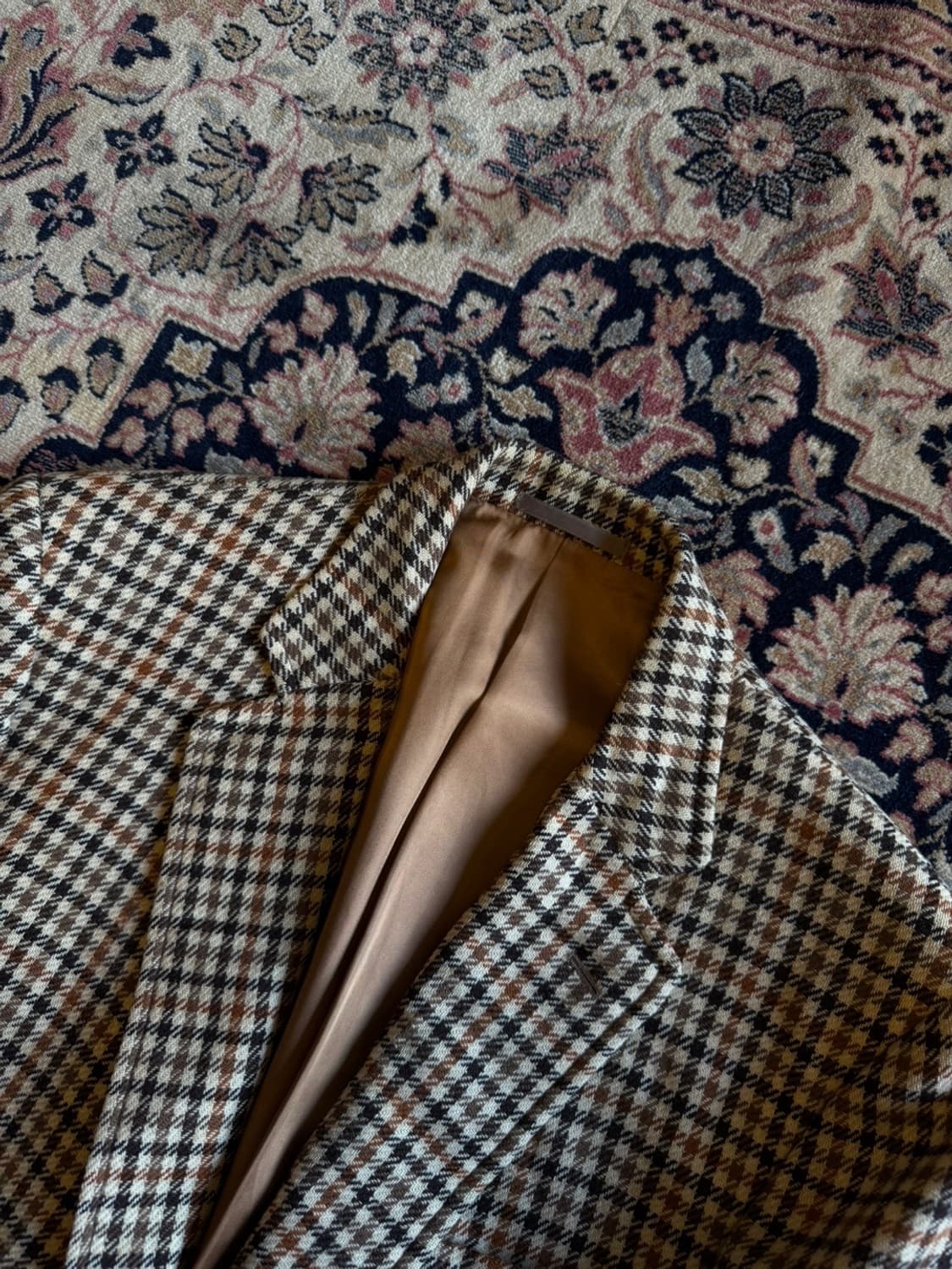 버버리 건클럽체크 트위드 자켓 100 상품이미지2