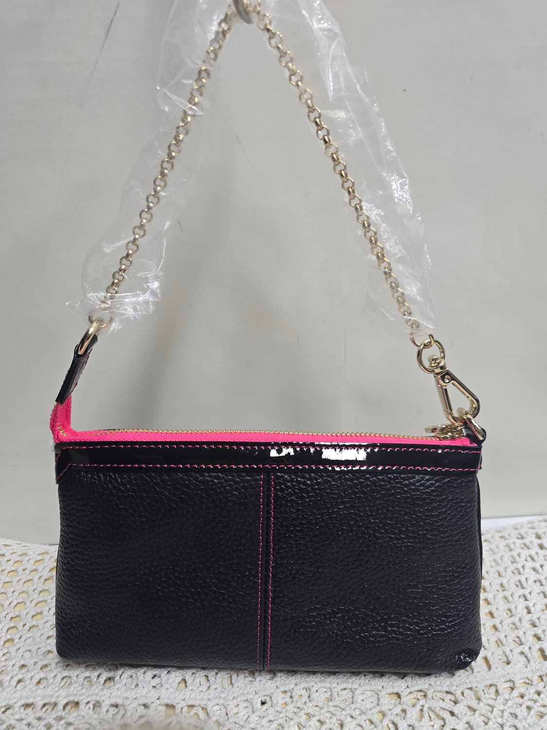 새상품) 메트로시티 체인 미니 토트백 상품이미지2