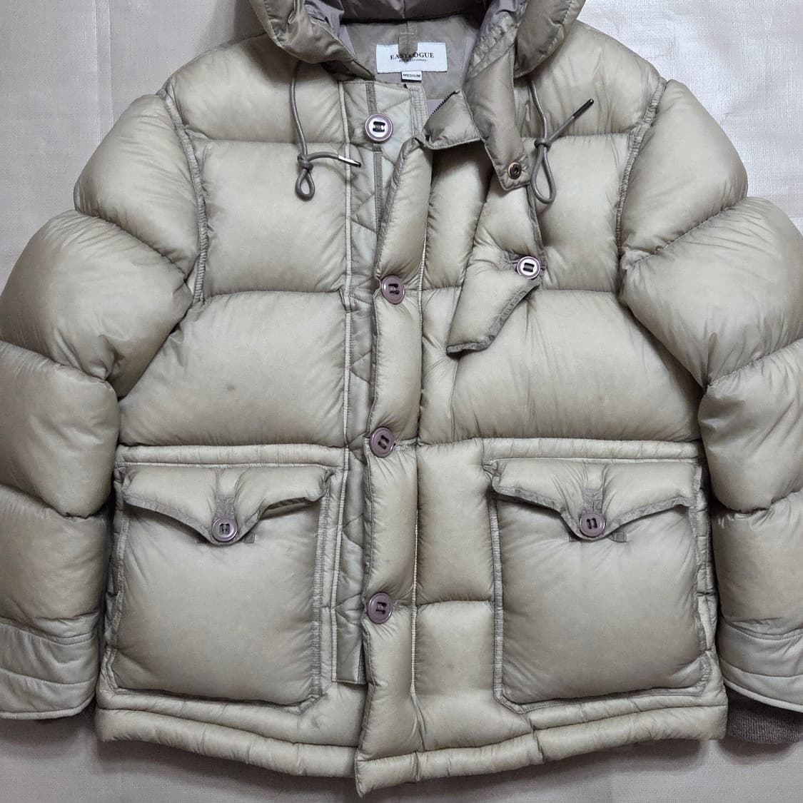 이스트로그 x 톰그레이하운드 라프 패딩 M 상품이미지4