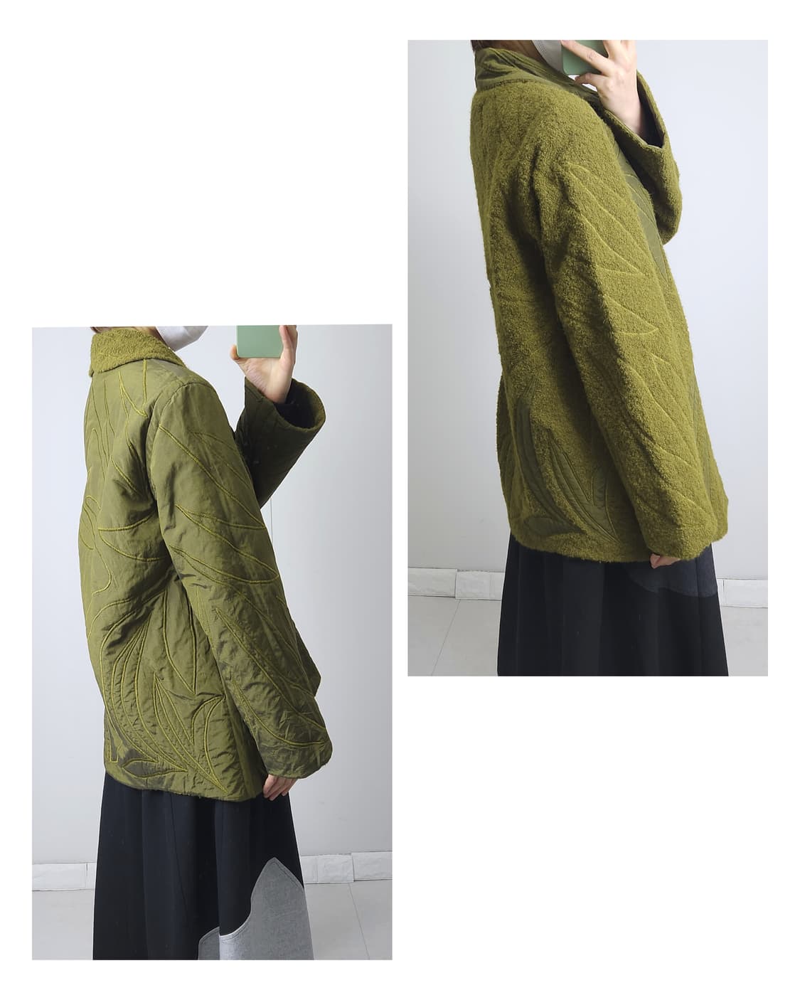 리버시블 자수 자켓 상품이미지4