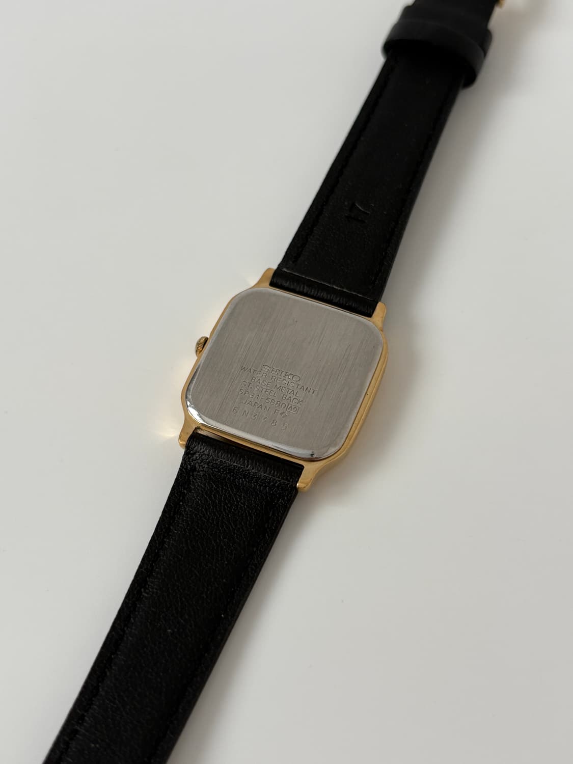 80s avenue roman index gold tank quartz 상품이미지8