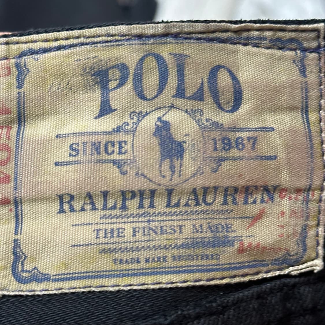 31/30 폴로랄프로렌 흑청 데님팬츠 상품이미지7