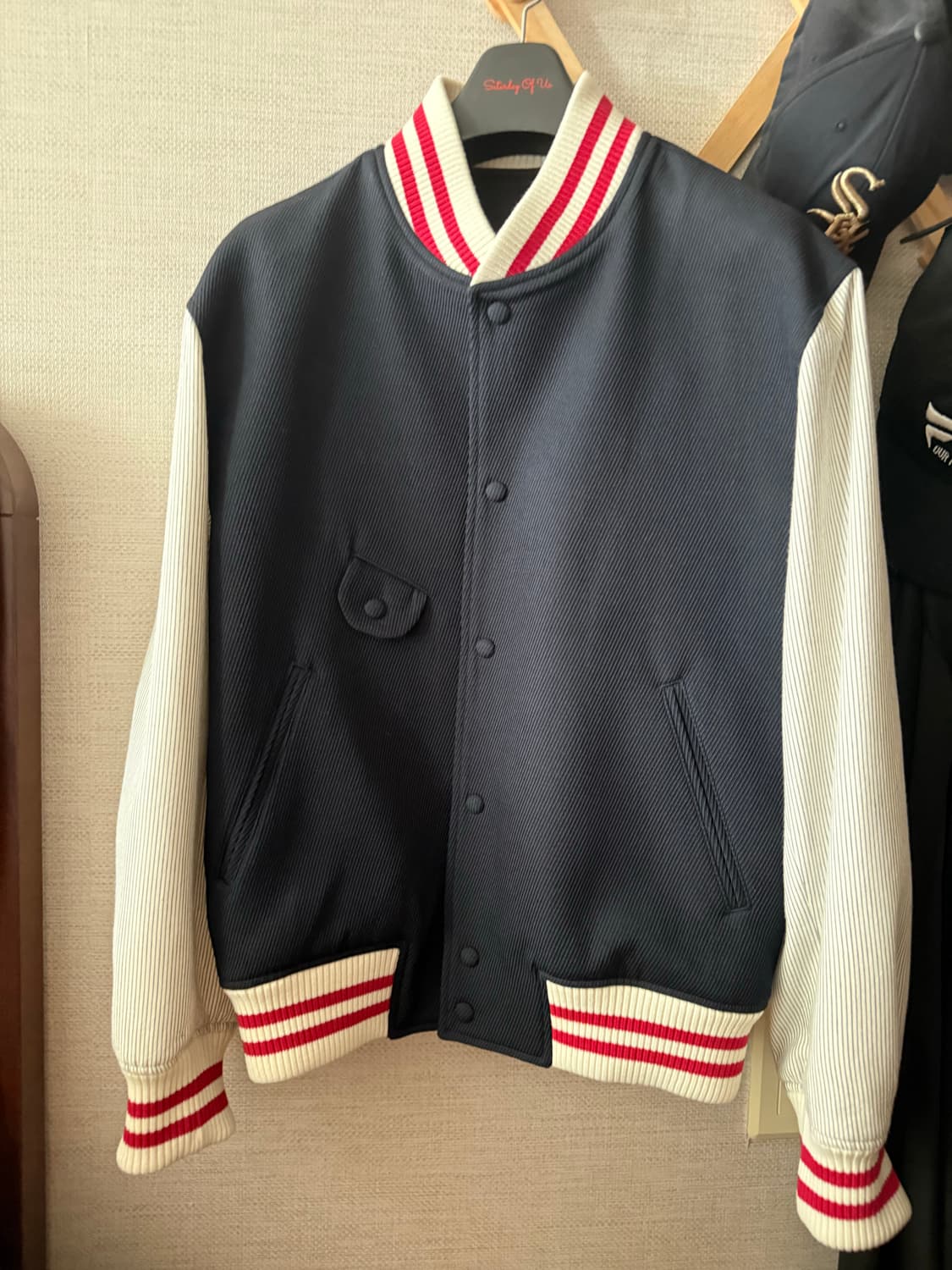 stu 바시티 m사이즈 판매합니다! 상품이미지1