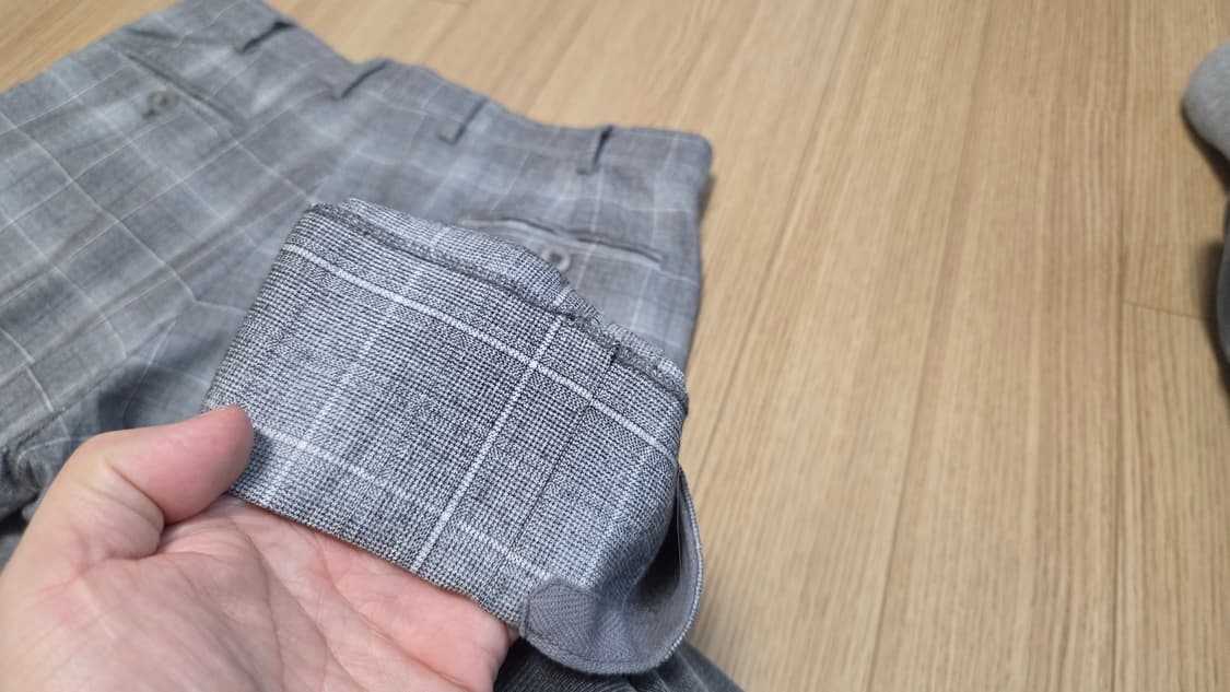 Brioni 브리오니 모에나 체크  슬랙스 팬츠 상품이미지3