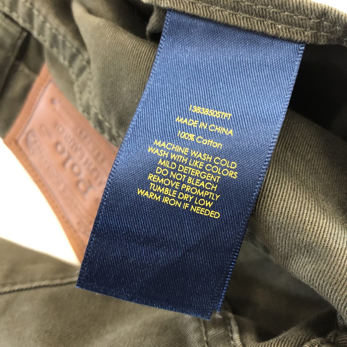 폴로 랄프로렌 가먼트 팬츠 31 인치 페이딩  상품이미지6