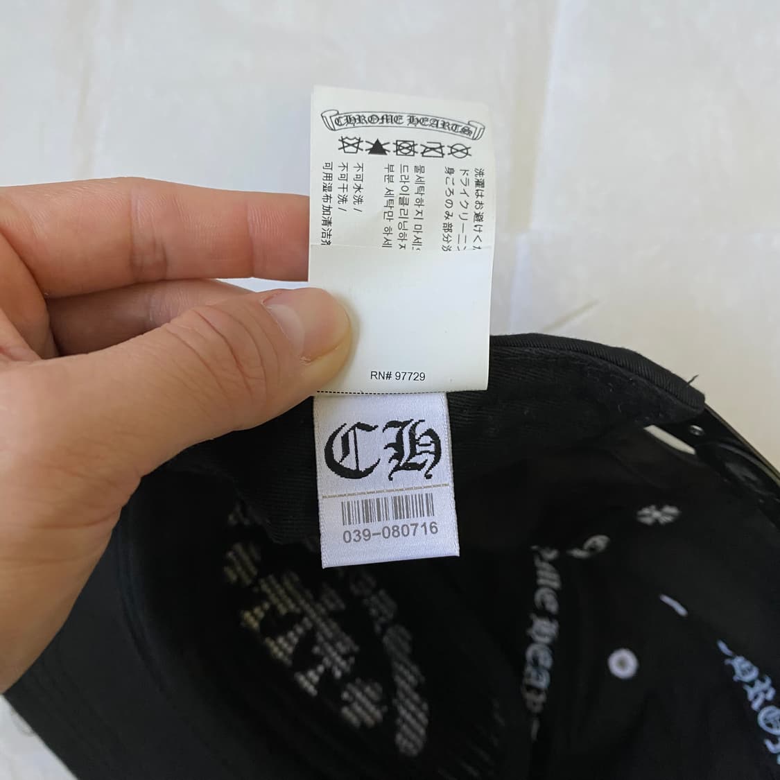 [Free] 크롬하츠 가스스테이션 모자 캡 블랙 상품이미지9