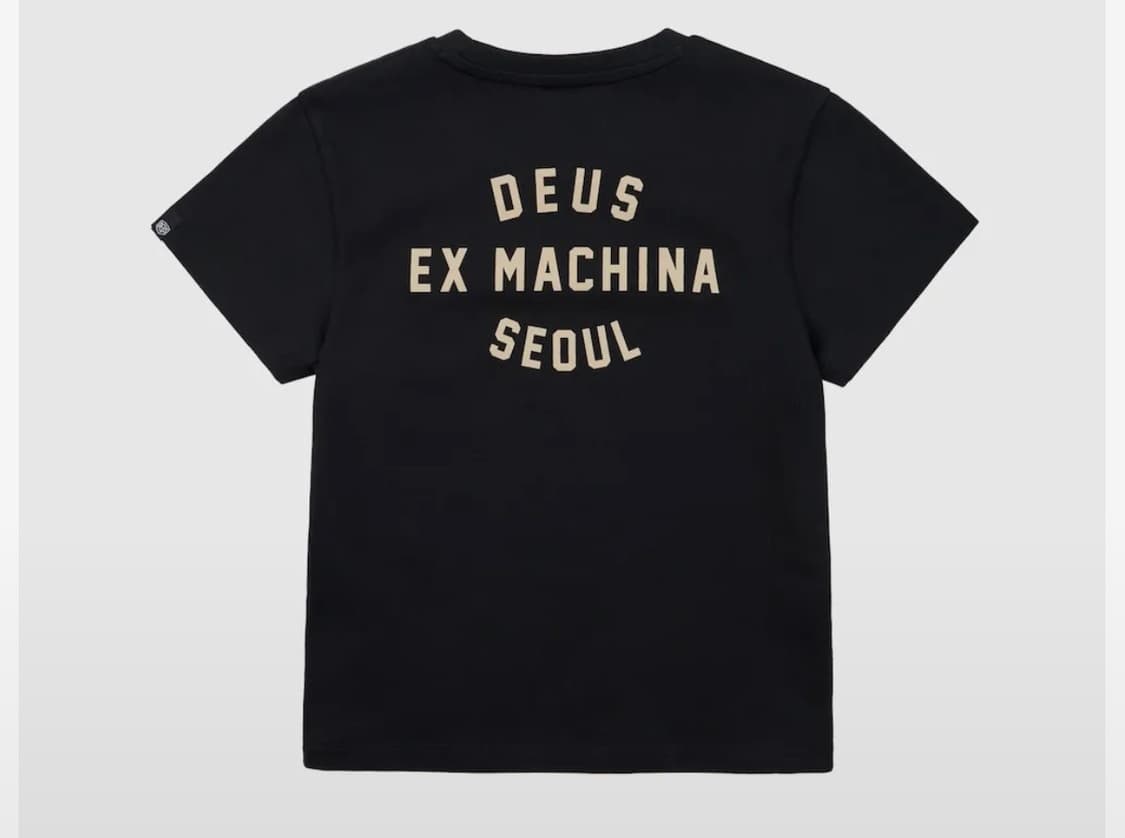 데우스엑스마카나 Seoul College Address Crop Tee 상품이미지2