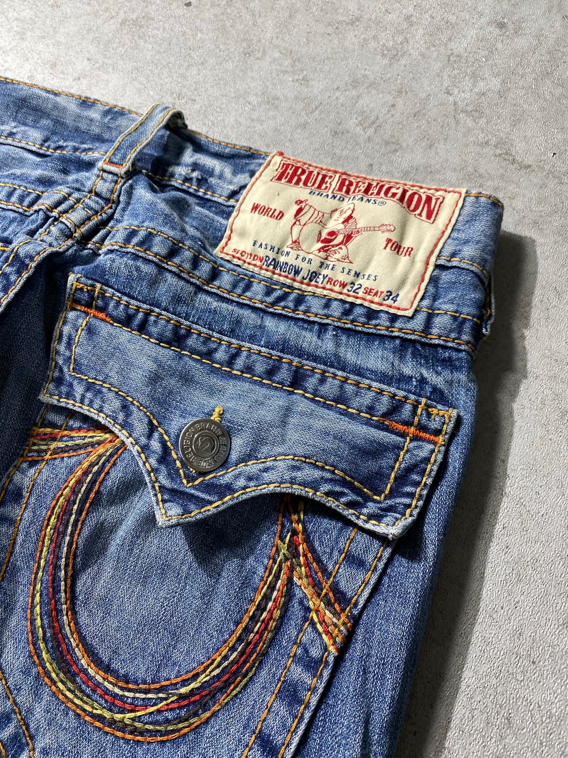 [32] True Religion 트루릴리전 플레어핏 데님팬츠 상품이미지7