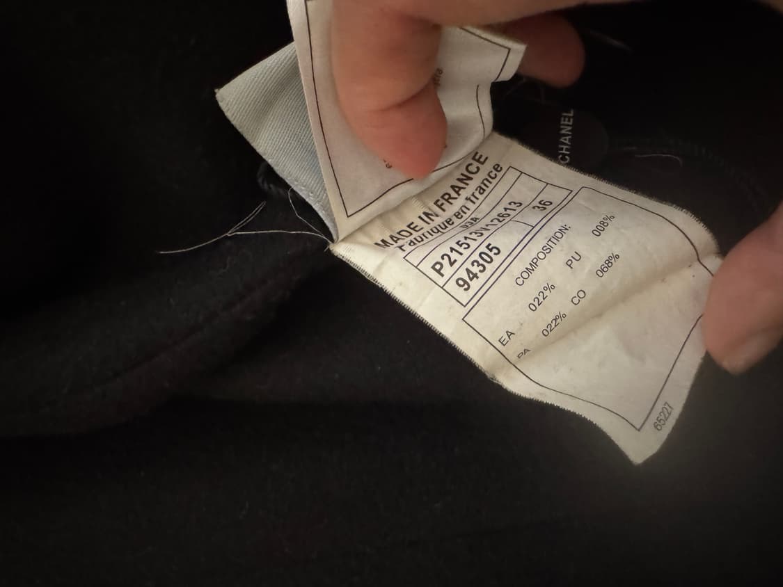 샤넬 정품 빈티지 자켓 36사이즈 상품이미지8